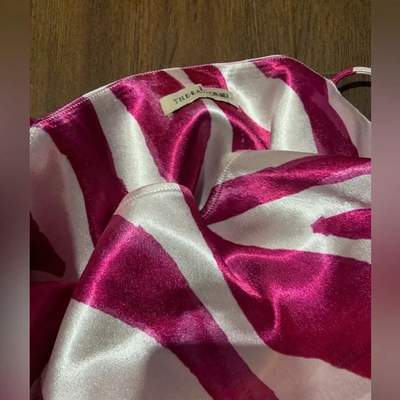 Rhea Mini Dress
The East Order pink zebra print slip party revolve formal $170 - Picture 13 of 14